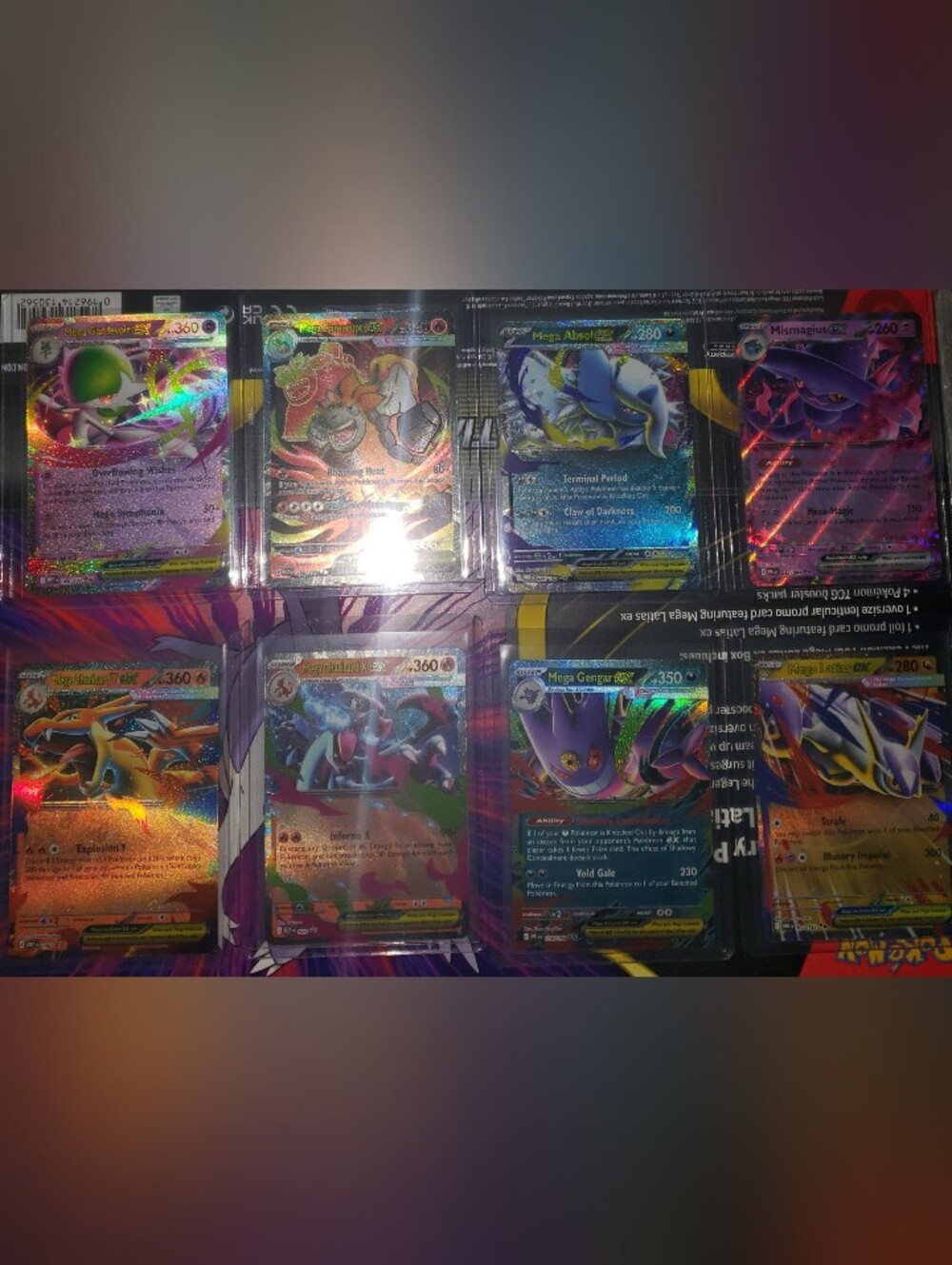 Rare Holo Pokémon GX/EX Card Lot - Multi Color